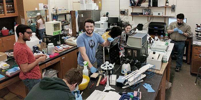 Towle-Weicksel's research lab