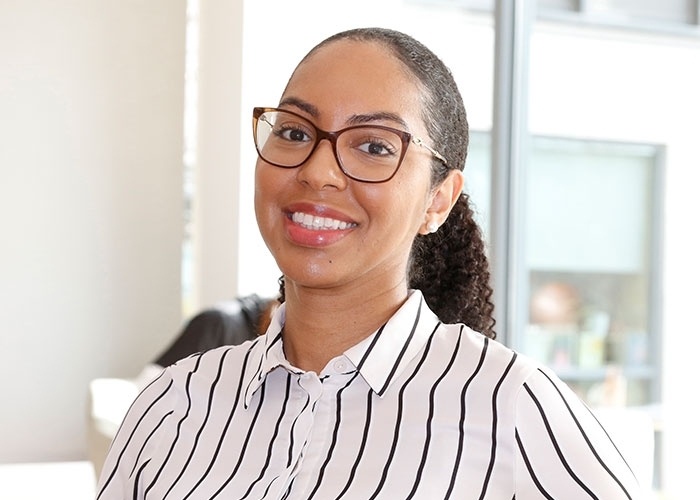 Career Specialist Cindy Polanco, liaison for the School of Business