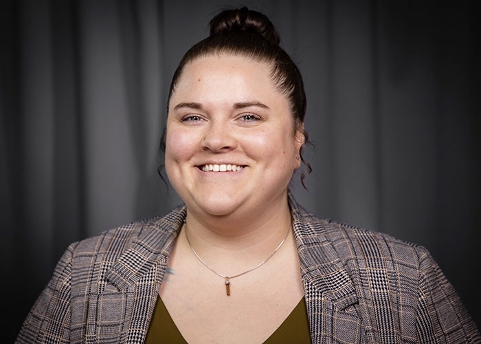 Career Specialist V Kelley, liaison for the nursing, education and social work schools
