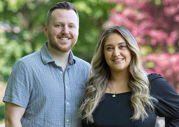 Jared and Nicole Hughes, medical imaging alumni