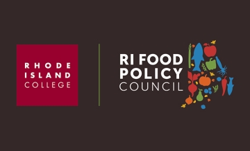 RI Food Policy Council logo alongside the RIC logo