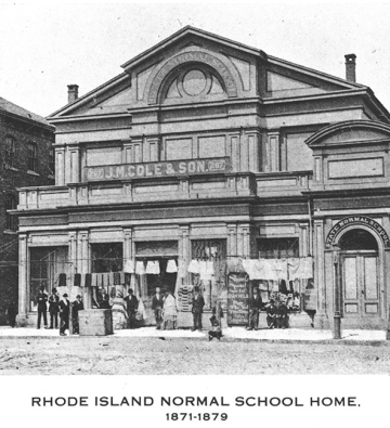 Rhode Island Normal School Home, 1871-1879