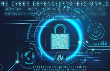 Northeast Cyber Defense Professionals Meet Up promotional graphic