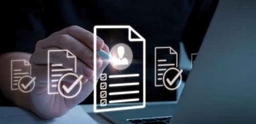 Digital representation of an AI job search